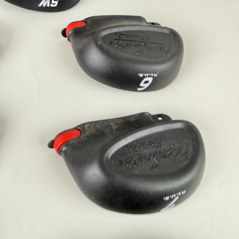 Face Saver Iron Covers P.L.U.S. Golf Set 9pc Black Vintage made in USA - Picture 4 of 8